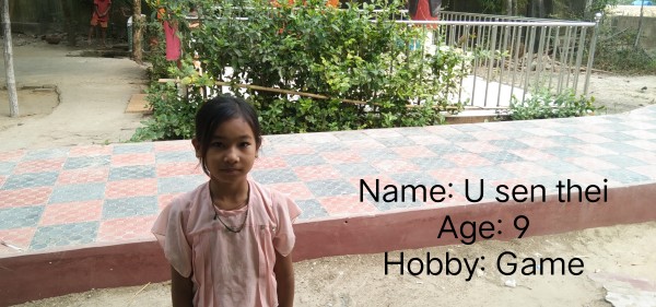 ラカイン族の子どもたち（写真3）