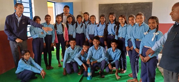 ネパール ルンビニの小学校支援報告(写真1)