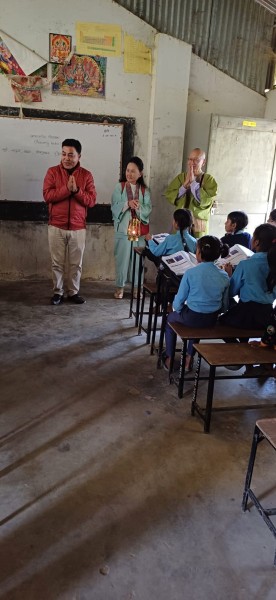 ネパール ルンビニの小学校支援報告(写真2)
