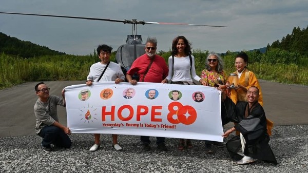 戦後80年の節目、世界平和巡礼「HOPE80・JAPAN」始まりました!(写真1)
